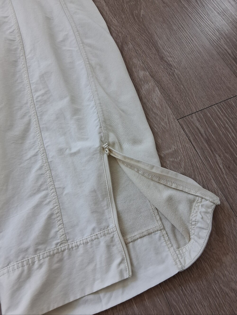 Daily Practice By Anthropologie Jesse Wide Leg In Ivory Pearl - Picture 10 of 16